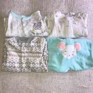 Baby Pajamas 6-9 months-Lot of 4
